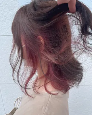ミディアム AOI soenのヘアスタイル