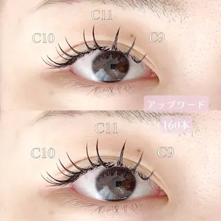 マツエク・マツパ M.maison YUINAのマツエク・マツパデザイン