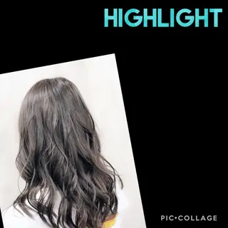 セミロング カラー ヘアサロンオスカー 岸和田蛸地蔵店のヘアスタイル