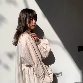 ロング Ririkoボブ 透明感カラー🤍のヘアスタイル