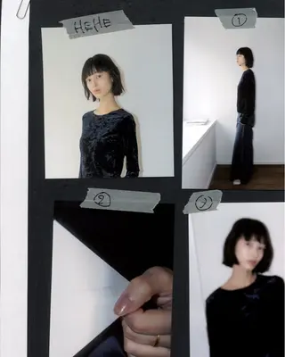 カラー 石井美羽 NEROのヘアスタイル