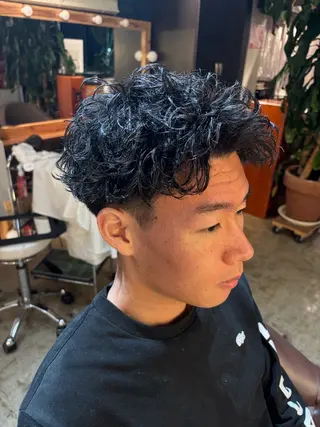 パーマ メンズ 🌀メンズパーマ🌀 平川海夢のヘアスタイル