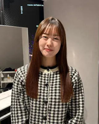 ロング 寺川留以 /カットモデル募集中のヘアスタイル