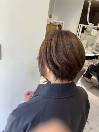 ショート 🫧ゆうき🪽 髪質改善/ハイライトのヘアスタイル
