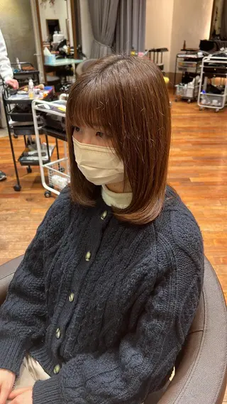 セミロング 小野まさや /ショートカットのヘアスタイル