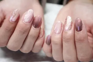 ショート ネイル 小河 仁美のネイルデザイン