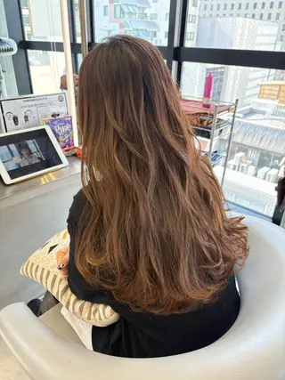 ロング 色気レイヤースタイル 洒落色気ヘアマサトのヘアスタイル