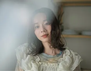 ミディアム カラー カットパーマモデル 募集中🧺アンジュのヘアスタイル