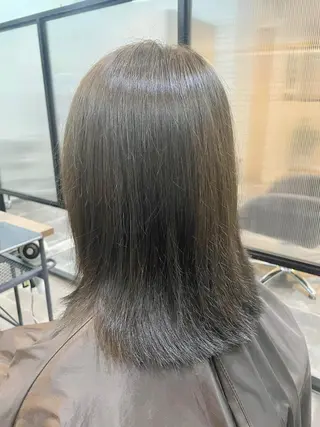 セミロング カラー 大政源氏🌈✨ Genjiのヘアスタイル