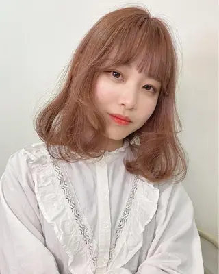 ミディアム suu 名古屋美容師/八事のヘアスタイル