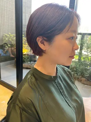 ショート 近藤 千裕のヘアスタイル