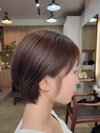 ショート 野村 果音(カノン)のヘアスタイル