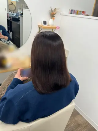 ミディアム ビフィーノ ルーチェ所属・松本 桜のヘアスタイル