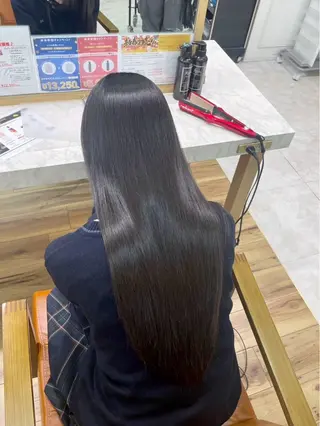 ロング 艶髪/髪質改善 /透明感カラー/鴻巣のヘアスタイル
