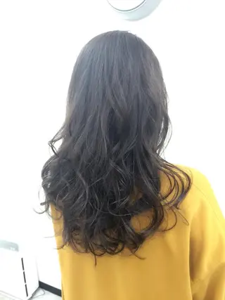 セミロング hama yukiのヘアスタイル