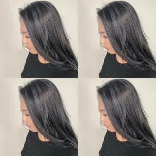 ロング 佐藤 香太のヘアスタイル