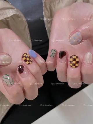 ネイル Rainrain💧 パーツ豊富、やり放題のネイルデザイン