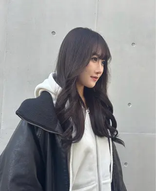 ロング カラー カット/縮毛矯正/ 鈴木敏文🍃のヘアスタイル