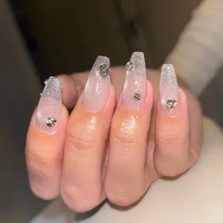 ネイル ️🩵Merci Miyu 南堀江️のネイルデザイン