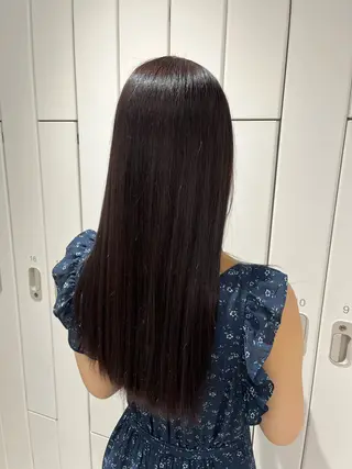 ロング saki‪🌱‬♡ /ボブ/透明感カラーのヘアスタイル