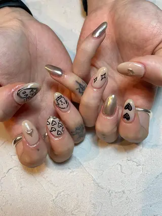ネイル Nail salon Euphoriaのネイルデザイン