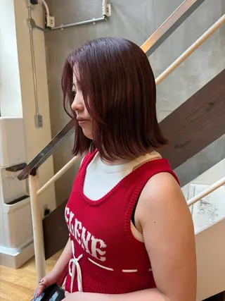 ショート 似合わせカラー/ 堀江美容室/レミ🎀のヘアスタイル