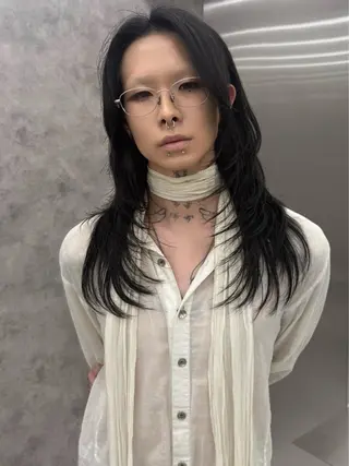 セミロング レイヤー/ハッシュ カットHARUのヘアスタイル