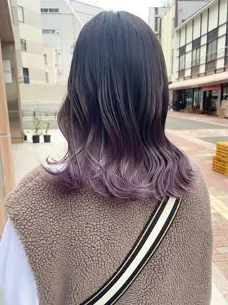 ミディアム カラー 佐藤 魁人のヘアスタイル