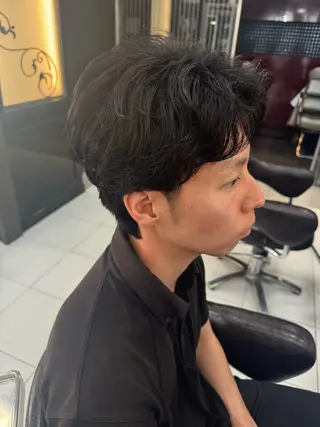 ショート パーマ メンズ ᴘʀɪᴢᴇ 🌜 ᴀɴʀɪ 🌜のヘアスタイル