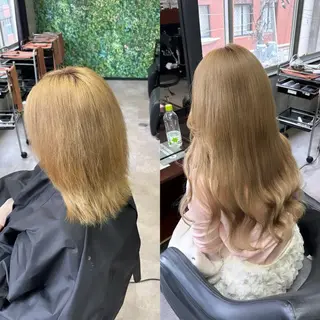 ロング 💎馴染むエクステ× TOMO💎のヘアスタイル