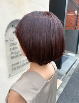 カラー 🐺ིྀ顔周レイヤー /髪質改善🩵aoiのヘアスタイル