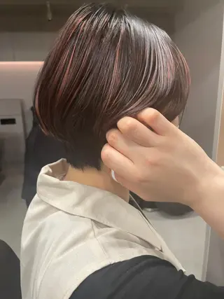 ショート カラー ヘアアレンジ 吉田一輝 外国人パーマのヘアスタイル
