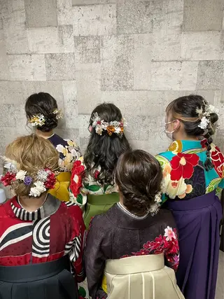 ヘアアレンジ Achieve 三ノ宮のヘアスタイル