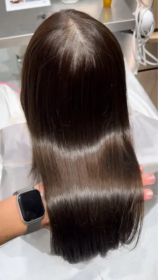 セミロング 菊地 純哉のヘアスタイル