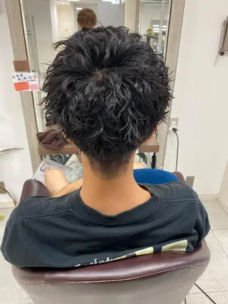 ショート パーマ メンズ メンズパーマの達人 / タカシマダイスケのヘアスタイル