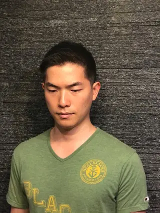 ショート 深夜23時まで営業 OR BARBERのヘアスタイル