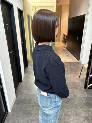ショート カラー mao | 柔らか艶カラー🫧のヘアスタイル