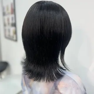 ミディアム 透明感カラー / Rio👶🏻💞のヘアスタイル