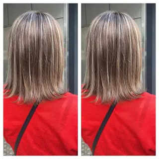 セミロング 阪神尼崎 MASAYAのヘアスタイル