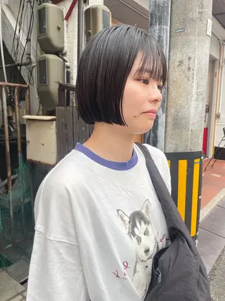 ショート さの あやねのヘアスタイル