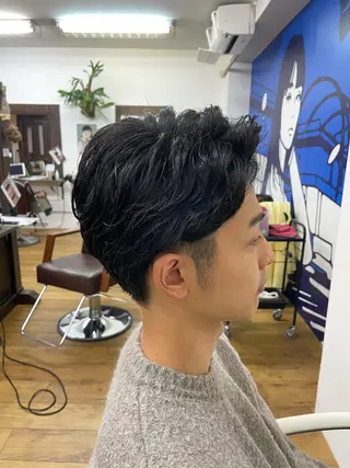 パーマ メンズ ユ カの眉毛・アイブロウイメージ