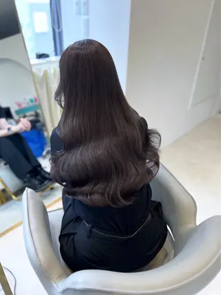 ロング カラー 🖤韓国･網紅 KOYUKI🖤のヘアスタイル