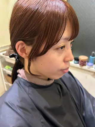 セミロング 久木原 ゆりのヘアスタイル