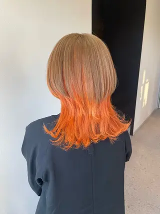 セミロング 宇野 颯太のヘアスタイル