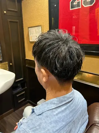 ショート メンズ 工藤 千織のヘアスタイル