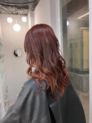 セミロング 仲川 沙希のヘアスタイル