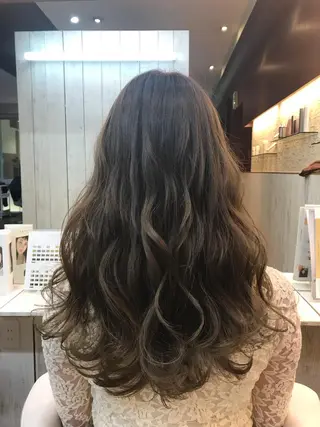 ロング カラー メンズサロン アソビ元町のヘアスタイル