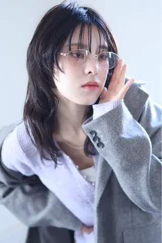 ミディアム 当日予約◎ボブ/ 透明感カラー/まこのヘアスタイル