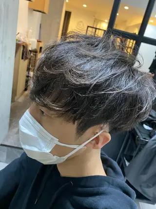 ショート パーマ メンズ 似合う髪型が 分からない方へのヘアスタイル