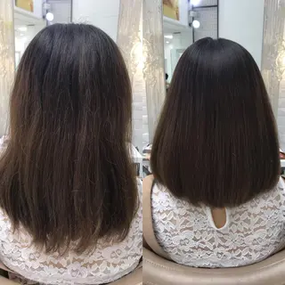 ミディアム ショート、ボブ/ 川鍋薫のヘアスタイル